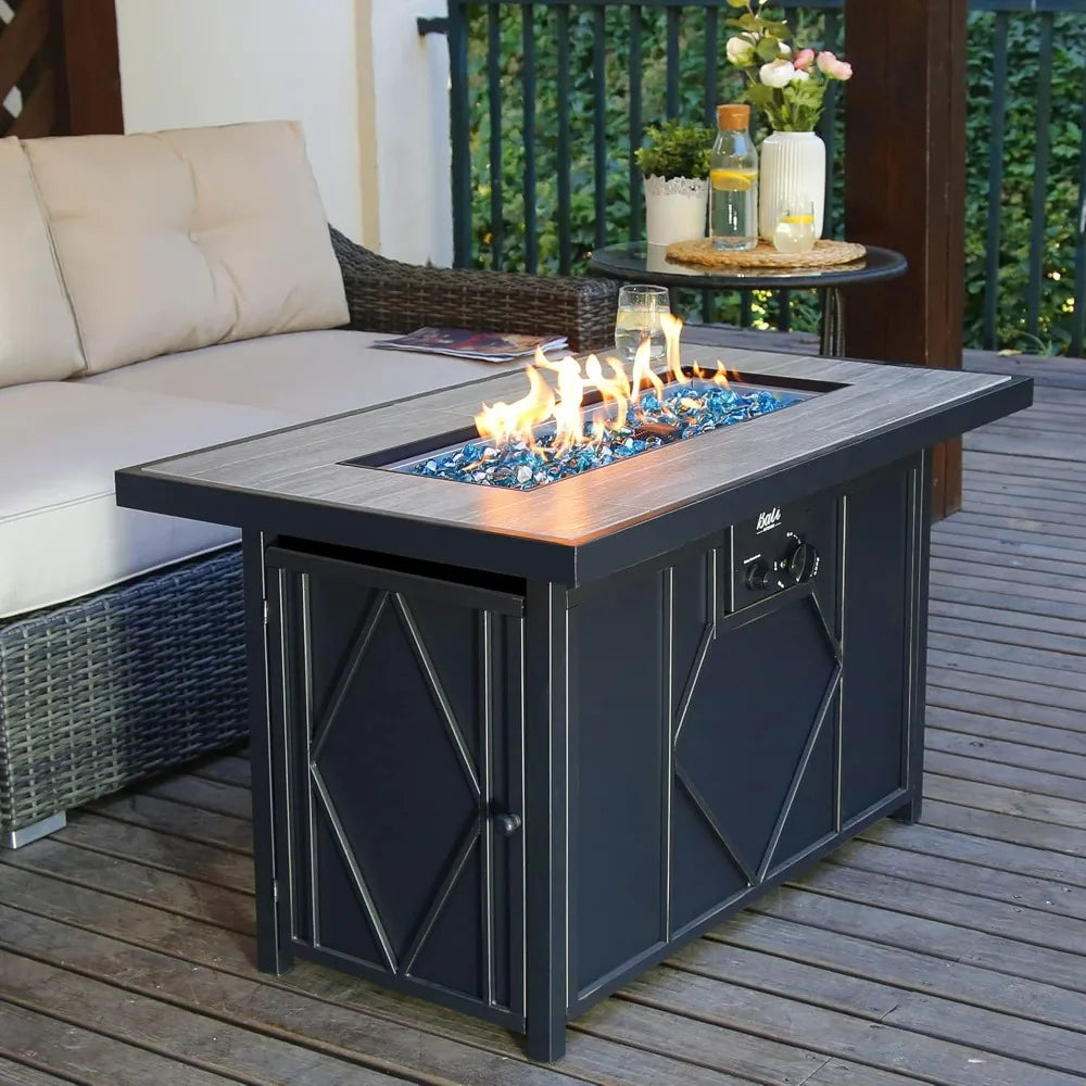 Outside Gas Fire Pit Table