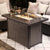 Outdoor 43-Inch 50,000 BTU Propane Fire Pit Table