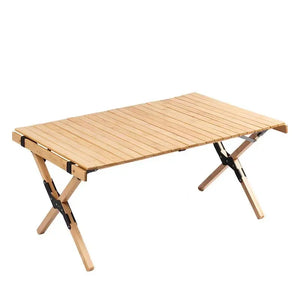 Roll up camping table