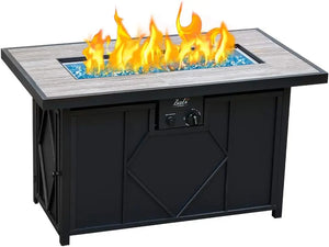 Outside Gas Fire Pit Table