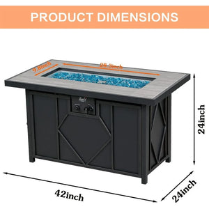 Outside Gas Fire Pit Table